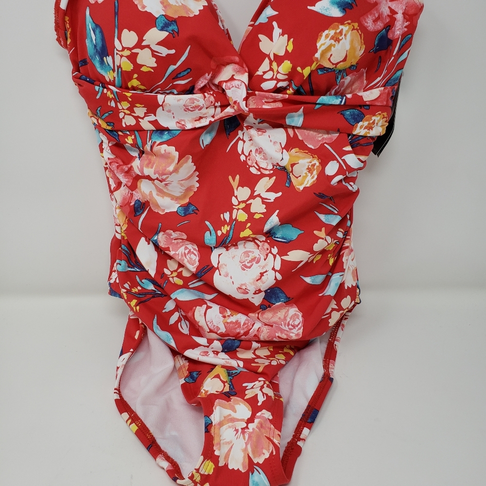 Ralph Lauren Bright Floral One Piece Swimsuit NWT - Picture 4 of 9